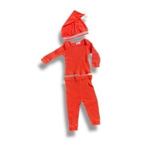 VTG Carters 1980’s Baby Christmas area St Nick Outfit Waffle Winter Set